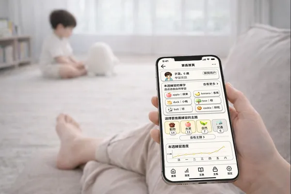 家長控制與學習報告